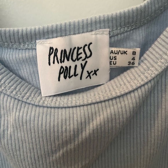 Baby Blue Princess Polly Top - Picture 5 of 5